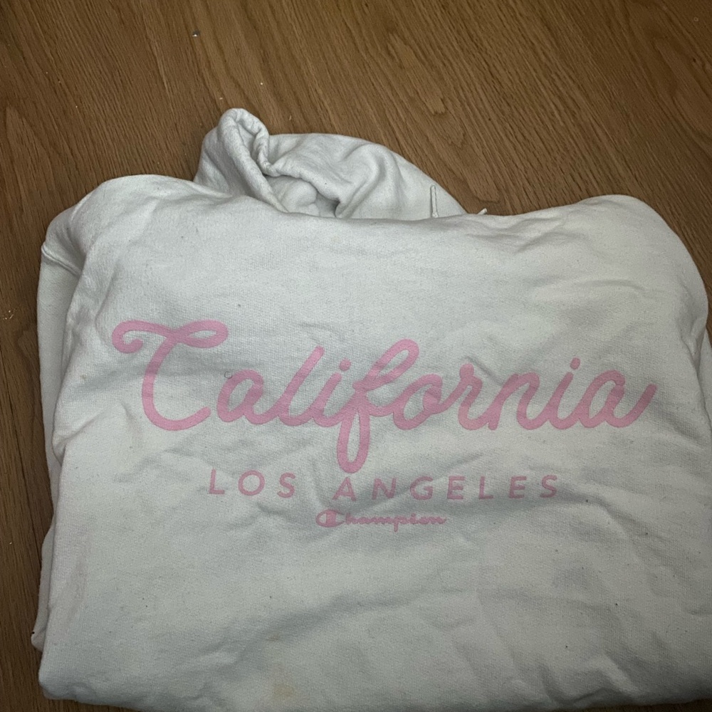 Champion Authentic Athleticwear White Hoodie
